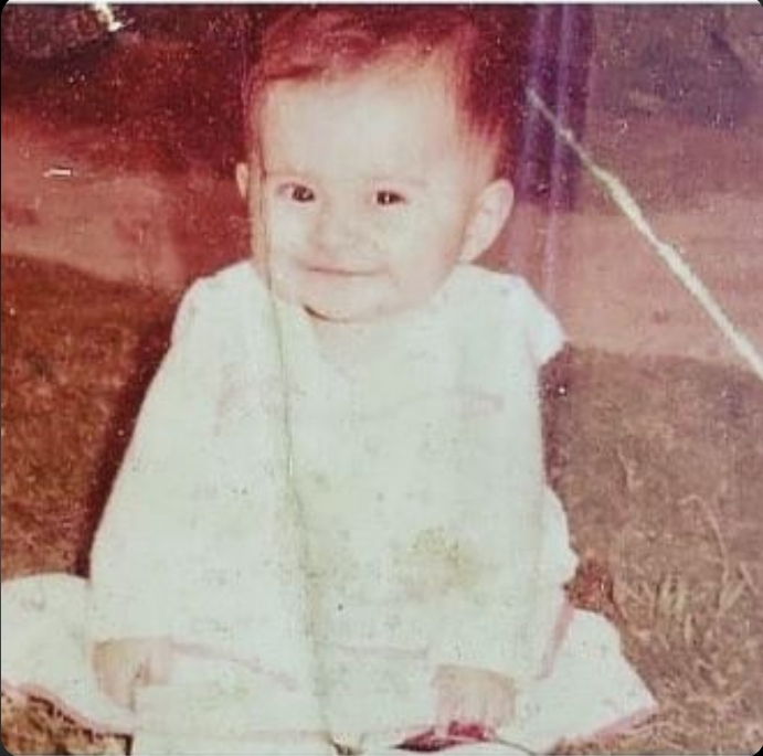 Claudia Alejandra Aguilar — as a baby