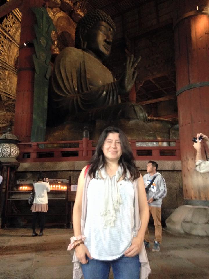 Claudia Alejandra Aguilar — Great Buddha, Nara, Japan