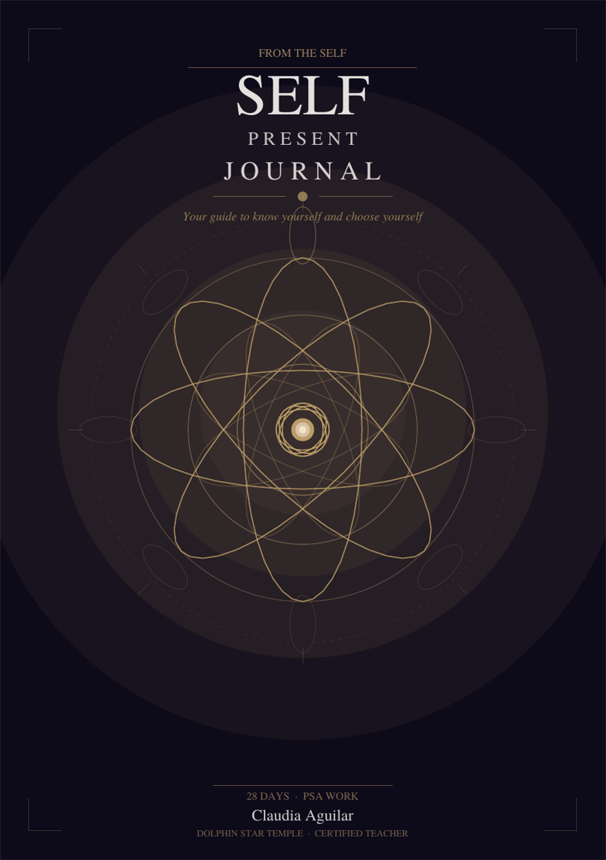 Portada del journal Desde el Self — guía de 28 días