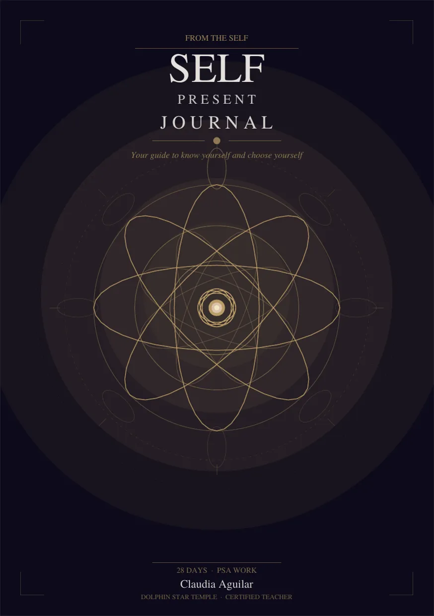 Portada del journal Desde el Self — guía de 28 días
